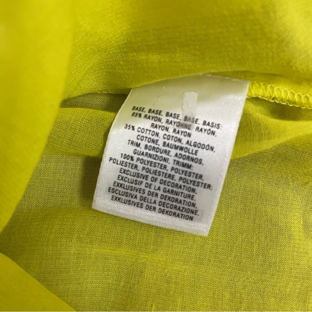 Moulinette Soeurs Yellow And White Blouse - Picture 5 of 8